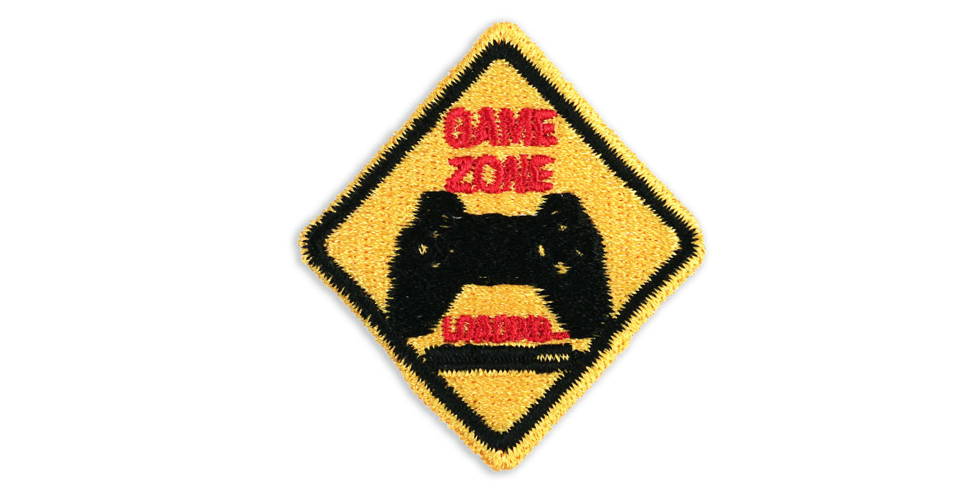 NASZYWKA naprasowanka gamingowa game zone